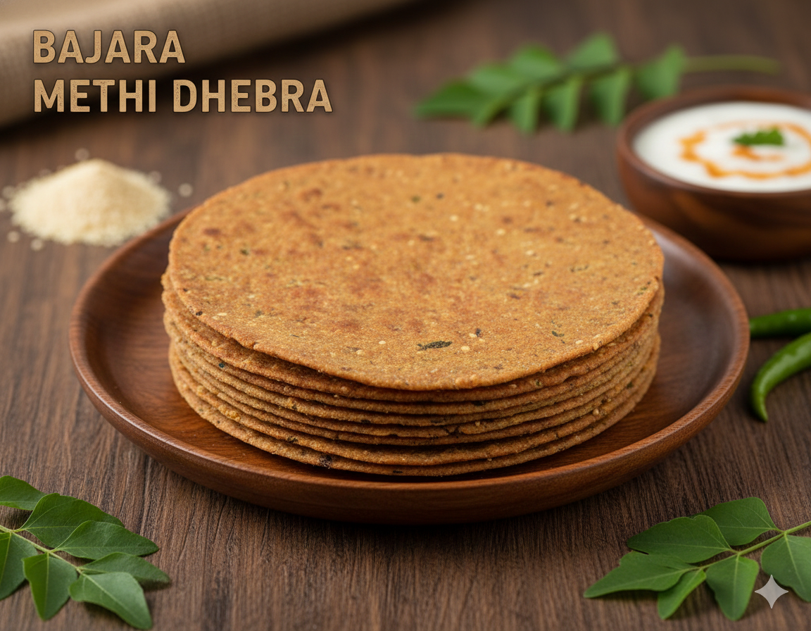 Bajara Methi Dhebra